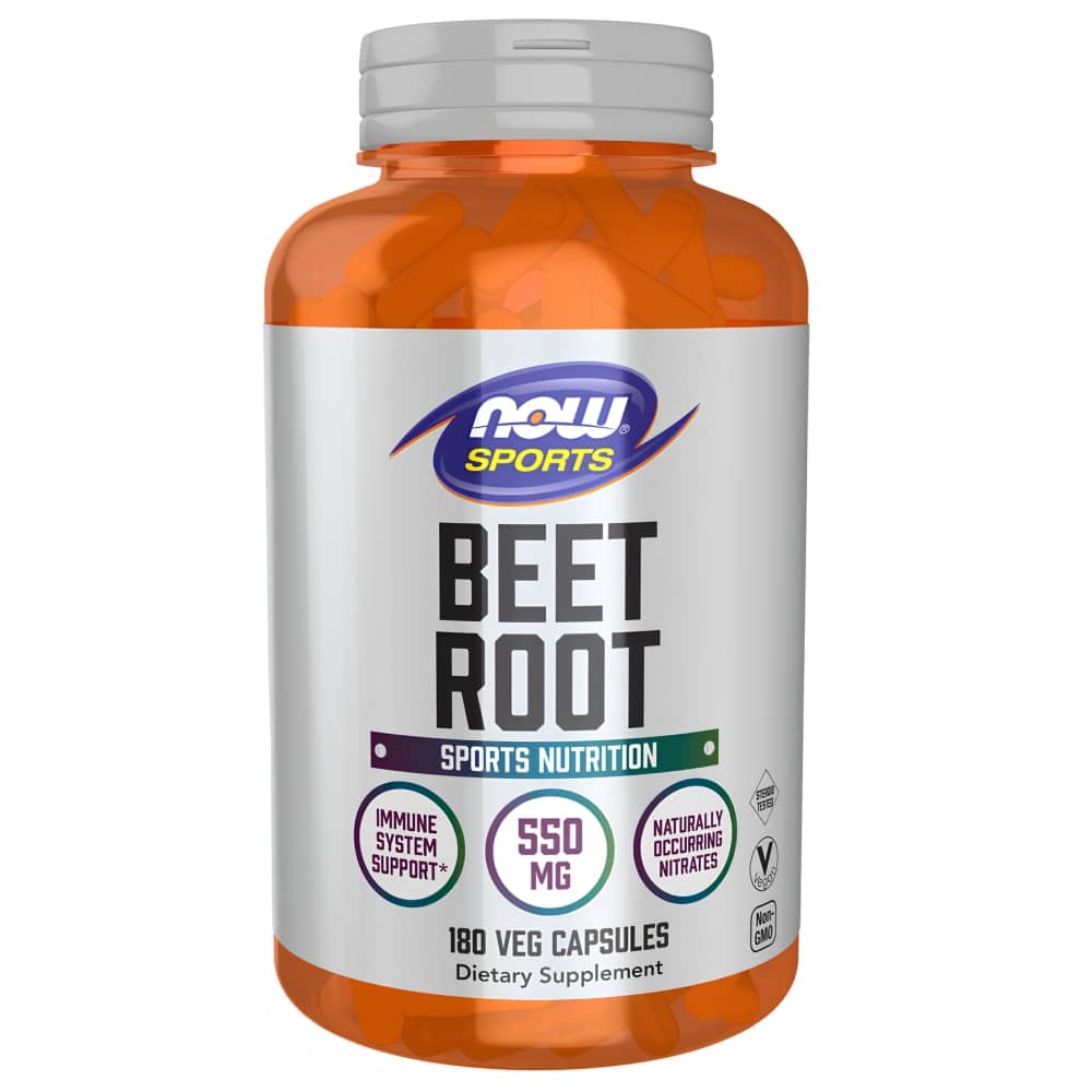 NOW® Sports Beet Root - Raiz de beterraba

A beterraba presente neste produto
