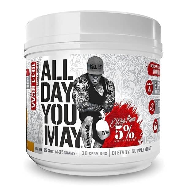 Rich Piana All Day You May® BCAA - Bebida de recuperação
Se leva a sério os g